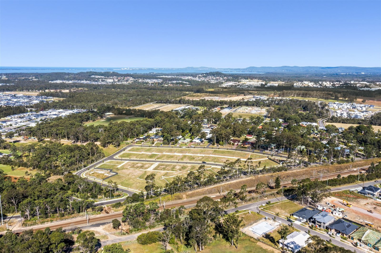 Warnervale Garden aerial view