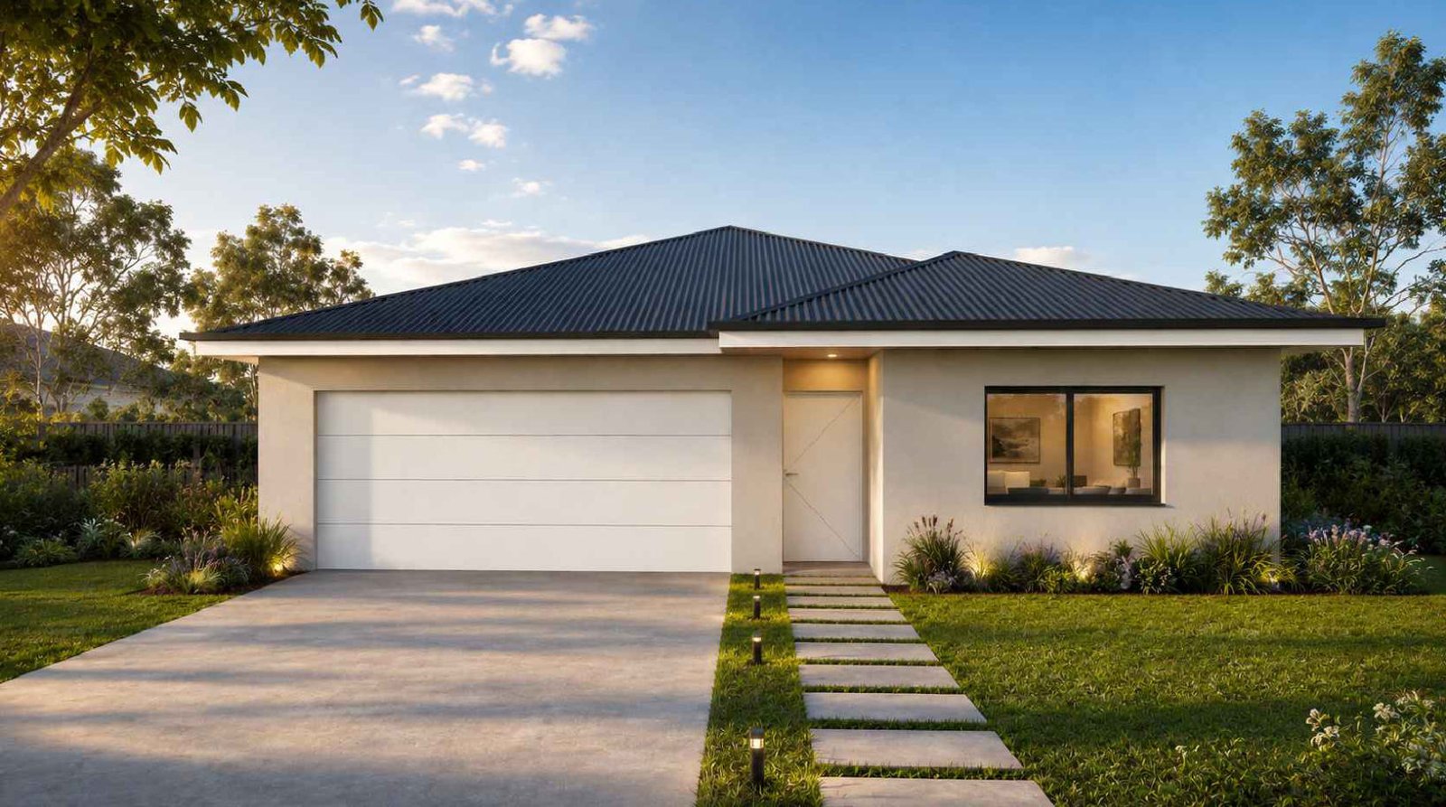 Approved facade design for Lot 47, Nikko Road, Warnervale