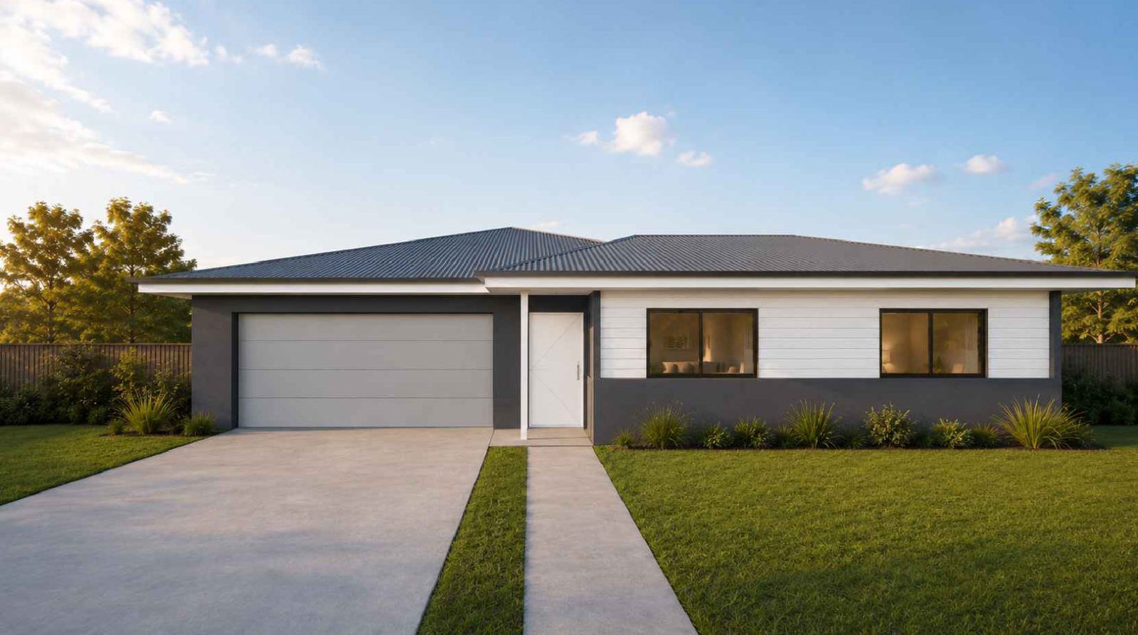 Approved facade design for Lot 48, Nikko Road, Warnervale