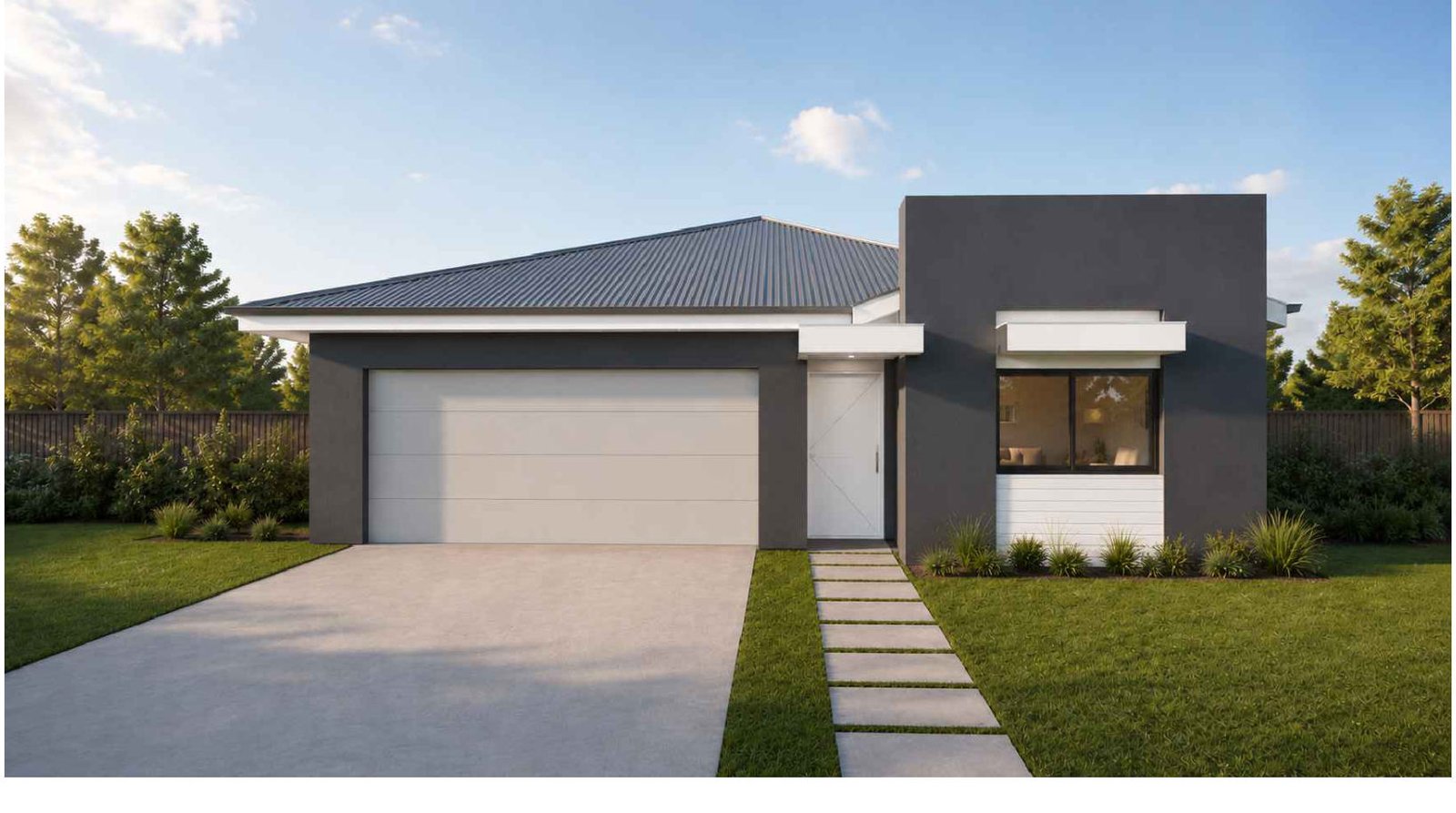 Approved facade design for Lot 53, Nikko Road, Warnervale